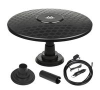 Antena TV con Base Magnética Activa Omnidireccional 360° Coche Casa DVB-T2 HEVC