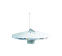 Antena TV DVB-T2 - GLOMEX - V9125AGCU/DAB20 - TV/DAB/FM - Amplificador de coche - Impermeable