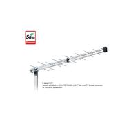 Antena TV - ISKRA - P-2845 FLT7 - UHF canales 21-48 - 470-694 MHz - Gris
