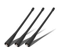 Antena UHF PMAE4016 400-470 MHz compatible con Motorola CP200 CP200D CP150 CT250 PR400 HT750 HT1250 EX500 EX600 GP328 GP380 GP340 GP640 PRO51 50 EP4 50 CP040 CP140 CP185 NAE6483 (paquete de 3)