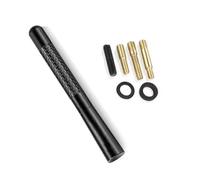 Antena Universal de Fibra de Carbono para Coche, Antena Corta de Repuesto Compatible con BMW, Honda y Toyota. Recepción(A)
