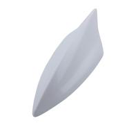 Antena Universal Tipo Aleta tiburón 5D para Coche, FM/Am, señal más Potente, Acabado en Pintura Brillante, Compatible con Alfa Romeo 156, 147 y 159. Antena Radio Coche Antena automotriz(Pearl White)