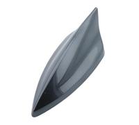 Antena Universal Tipo Aleta tiburón 5D para Coche, FM/Am, señal más Potente, Acabado en Pintura Brillante, Compatible con Alfa Romeo 156, 147 y 159. Antena Radio Coche Antena automotriz(Dark Gray)