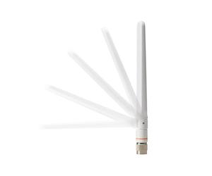 Antena Wi-Fi omnidireccional de Doble Banda Cisco Aironet, 2 dBi (2,4 GHz)/4 dBi (5 GHz), 1 Puerto, Montaje Directo, Conector RP-TNC, garantía de Hardware Limitada de 1 año (AIR-ANT2524DW-RS=)