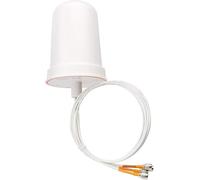 Antena Wi-Fi omnidireccional de doble banda Cisco Aironet, 3 dBi (2,4 GHz)/2 dBi (5 GHz), MIMO (4 puertos de doble banda), montaje en pared, garantía de hardware limitada de 1 año (AIR-ANT2544V4M-R8=)