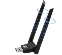 Antena WiFi 6 AX900Mbps Adaptador para PC, Repetidor Bluetooth USB 5.4 Banda Dual 2,4 G/5 GHz, MU-MIMO, WPA3, USB dongle Compatible con Win7/10/11