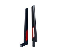 Antena WIFI De 12dbi, 2,4 GHz, 5,8, RP SMA Macho, Universal, For Amplificador Señal Enrutador WLAN Fácil Amplia Compatibilidad(2pcs SMA male)