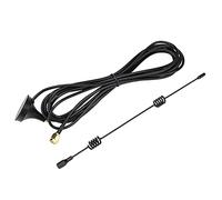 Antena WiFi de 2,4 GHz y 8dbi, Enchufe SMA Lady con Base Magnética de Alta Ganancia para Tarjeta de Red del Enrutador del Módulo ZigbeeWi Fi (10 Metros de Largo)