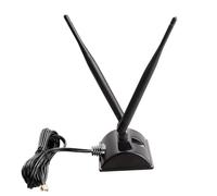 Antena WiFi de doble banda de alta ganancia 2.4G 5G SMA hembra base magnética 6dBi antena de red inalámbrica con cable de extensión