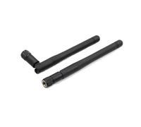 Antena WiFi de doble banda, RPSMA, 8dBi, 2,4 GHz, 5,8, 5G, 1-10 unidades, SMA hembra, for enrutador inalámbrico(Black 11CM Female,10 Pcs)