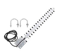 Antena WiFi Direccional Yagi 25dbi para Red Inalámbrica Exterior | Aleación de Aluminio y Abs, Conector Rp-sma y Cable de 150cm, para Tarjetas y Módems