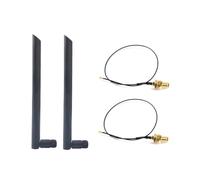 Antena WiFi inalámbrica de doble banda de 6 Dbi con cable flexible RP-SM MHF4 para módulos WiFi/WLAN AX200 AC9260 NGFF M.2