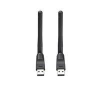 Antena WiFi USB MT7601 de 150 Mbps y 2,4 GHz, Adaptador de Red Inalámbrico USB 2.0 Giratorio para Receptor de Satélite.