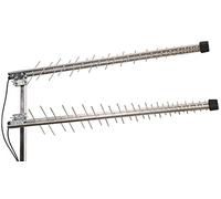Antenas 4G LTE 5G + WiFi LOG MIMO 10,5dBi 700/800/900/1800/2100/2400/2600/3500 MHz LowcostMobile 2x10m SMA Cable Negro WL240 para Huawei B525, B715, B528, B593, E5186, B310, B315, Asus, TP Link, Dlink