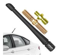 Antenas de coche,Antena para automóvil - Antena de coche de goma de 7 pulgadas,Antena de FM de látigo corto Antenas de audio y video para vehículos impermeables Torres de montaje en techo para la