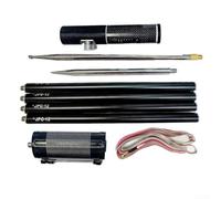 Antenas de radio JPC-12 HF para radio jamón, JPC-12 7-50 100W 8 bandas de onda corta portátil de alta frecuencia para antena GP