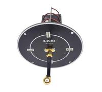Antenas helicoidales polarizadas circularmente izquierda y derecha de 2.4 GHz para mejorar las señales en fotografía y antenas polarizadas circularmente controladas a distancia