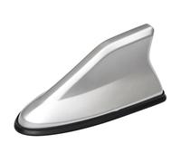 Antenas para vehículos Antena de Aleta de tiburón con Amplificador de señal para Radio de Coche, Compatible con Suzuki Swift Vitara SX4 Grand Swift Alto Jimny Ignis Antena de Coche(Silver)