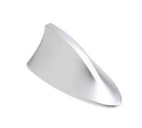 Antenas para vehículos Antena de Radio para Coche Tipo Aleta de tiburón,Compatible con Antenas universales para Coches, reemplazo de Estilo Exterior para automóvil Antena de Coche(Silver)