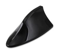Antenas para vehículos Antena Decorativa Tipo Aleta de tiburón para Techo de Coche, Compatible con Alfa Romeo 159, 147, 156, 164 y 166. Accesorios. Antena Radio Coche(Black)
