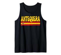 ANTEQUERA Ciudad España Vintage Estética Vacaciones de Verano Camiseta sin Mangas