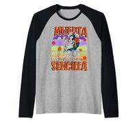 Antes de Muerta Que Simple Divertido Halloween español Camiseta Manga Raglan