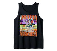 Antes de Muerta Que Simple Divertido Halloween español Camiseta sin Mangas
