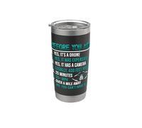 Antes de preguntar Fpv Quadcopter Control remoto Drone Racing Vaso térmico de acero inoxidable de doble pared