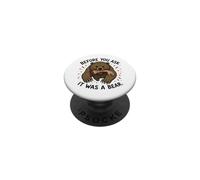 Antes de Preguntar fue un amputado de Brazo Divertido de Oso PopSockets PopGrip Adhesivo