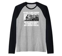 Antes DE Que Fuera Tallado LA Belleza DE MT Rushmore UNPRESIDENTED Meme Camiseta Manga Raglan