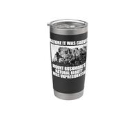 ANTES DE QUE FUERA TALLADO LA BELLEZA DE MT RUSHMORE UNPRESIDENTED Meme Vaso térmico de acero inoxidable de doble pared