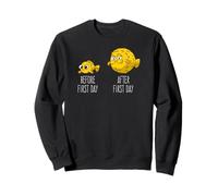 Antes del Primer día después del Primer día, como un Pescado. Sudadera