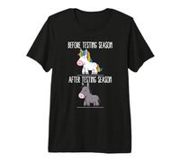 Antes Después De La Temporada De Pruebas Es Mi Unicornio Maestro Camiseta Premium