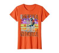 Antes Muerta Que Simple Divertido Español Halloween Camiseta, Mujer, Naranja, L