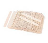 ANTETOK Bastones de madera jumbo para manualidades, 20 cm, 500 unidades, palitos de palitos de palos, palitos de helado de madera, manualidades, manualidades, depresores de lengua, mezcla de colores