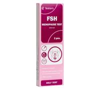 Antfarma Prueba de Menopausia (FSH) para Mujeres, Kit de Ensayo en Casa, Resultados en 3 Minutos, Prueba Médica de Saliva con Alta Precisión y Sensibilidad