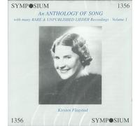 Anthology of Song 1 by Kirsten Flagstad (2007-11-06)