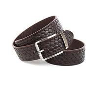 Anthoni Crown Ledergürtel Br2p4940 Cinturón, marrón Oscuro, 105 cm Unisex Adulto