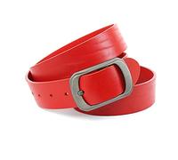 Anthoni Crown Ro1j160-90 Cinturón, Rojo, 90 cm Unisex Adulto