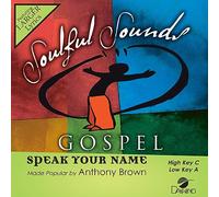 Anthony Brown - Speak Your Name [Accompaniment/Performance Track]