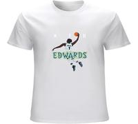 Anthony Edwards Air Jersey Men's T Shirt Unisex tee Clothing Black XXL