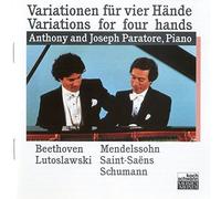 Anthony & Joseph Paratore - Variations for 4 Hands
