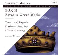 Anthony Newman Bach: Favorite Organ Works (CD) (Importación USA)