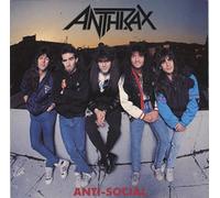 Anthrax - ANTI-SOCIAL 7 INCH (7" VINYL 45) UK ISLAND 1988