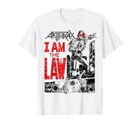 Anthrax I'm The Law Comic Camiseta