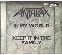 ANTHRAX (METAL GROUP) - IN MY WORLD CD UK ISLAND 1990