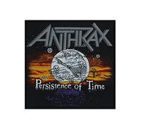 Anthrax - Parche de persistencia del tiempo, 10 cm x 10 cm