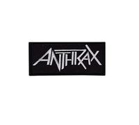 Anthrax Scott Ian parche patch bordado con logotipo para planchar de hierro en apliques