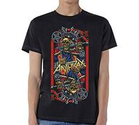 Anthrax - T-Shirt # M Black Unisex # Evil King
