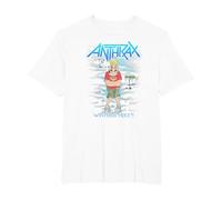 Anthrax - Winter Is Here Camiseta, Hombre Tallas Grandes, Blanco, 6X Alto